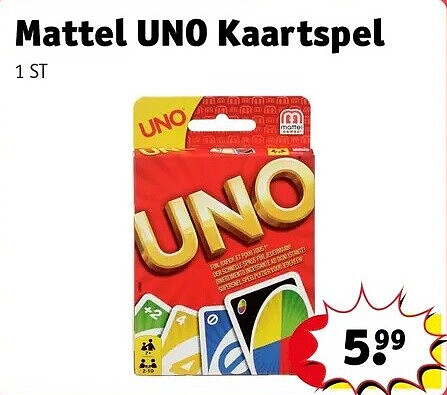 Mattel UNO Kaartspel