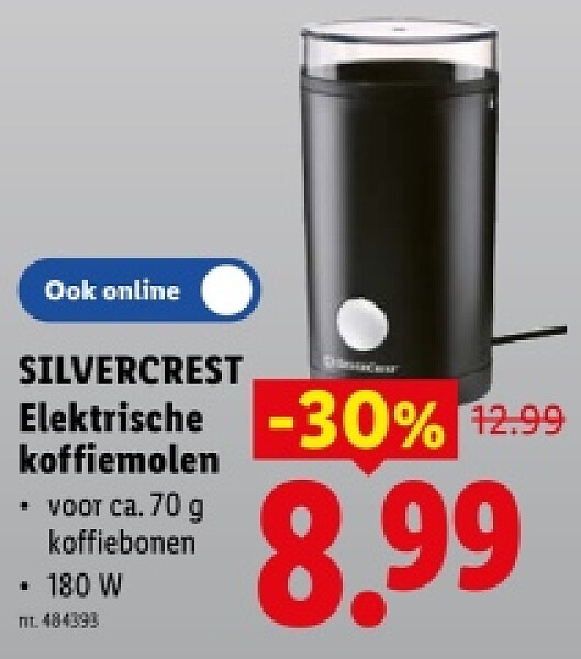Elektrische koffiemolen