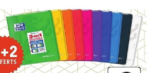 Cahier Easybook Oxford, lot de 5