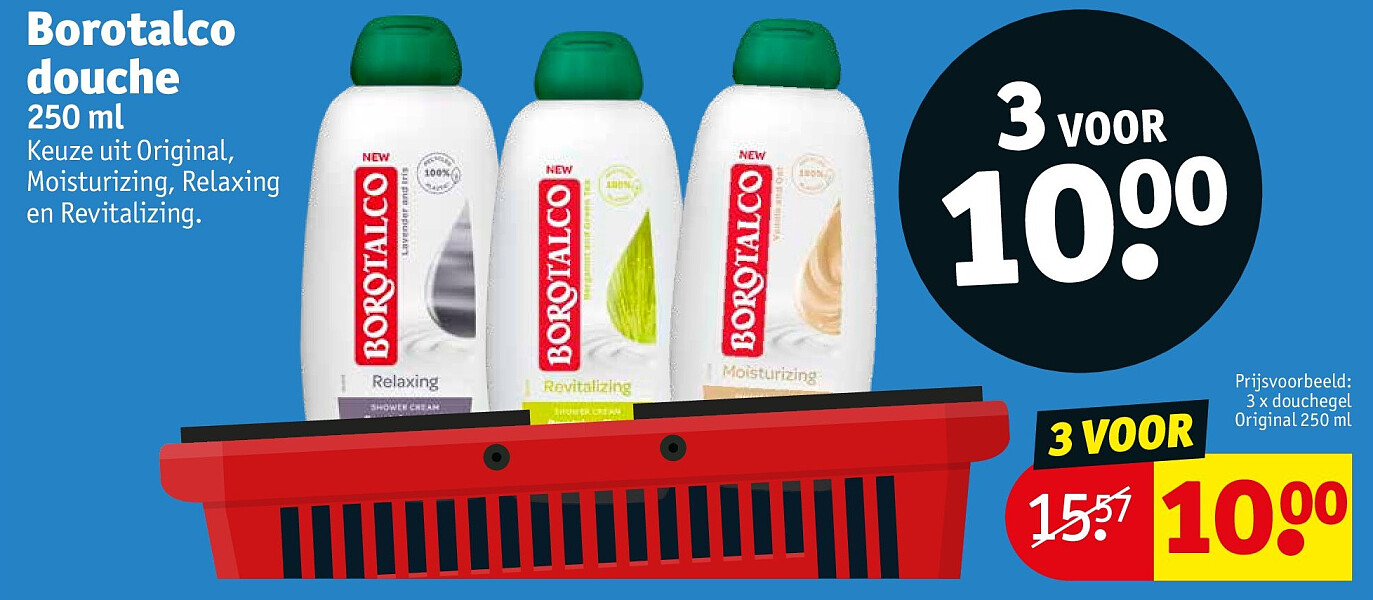 3 x douchegel Original 250 ml