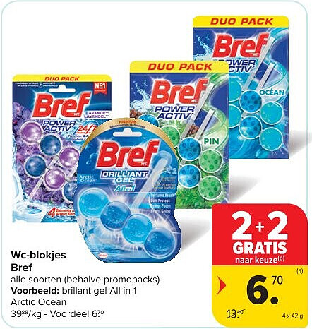 Wc-blokjes Bref