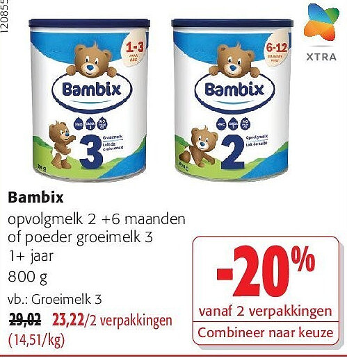 Bambix Groeimelk 3