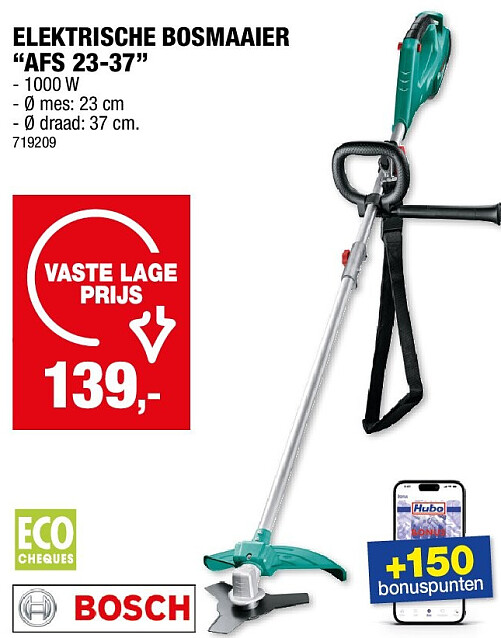 ELEKTRISCHE BOSMAAIER “AFS 23-37”