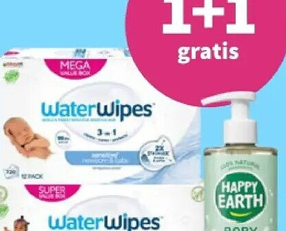 WaterWipes en Happy Earth