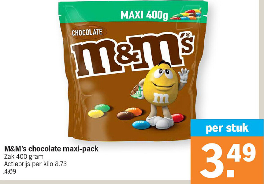 M&M's chocolate maxi-pack