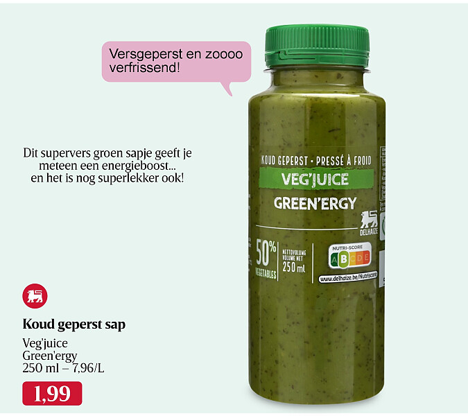 Koud geperst sap