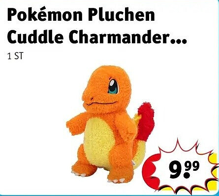 Pokémon Pluchen Cuddle Charmander...