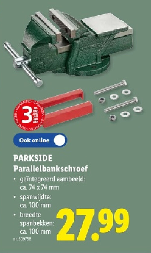 Parallelbankschroef
