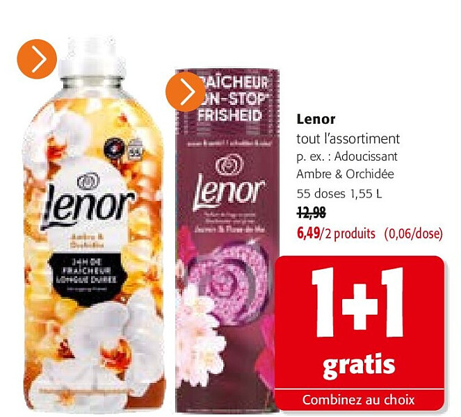 Lenor tout l’assortiment