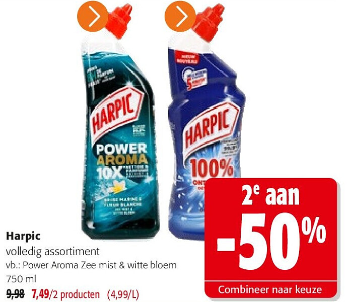 Harpic volledig assortiment