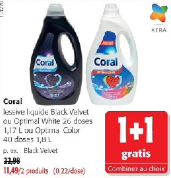 Coral Black Velvet