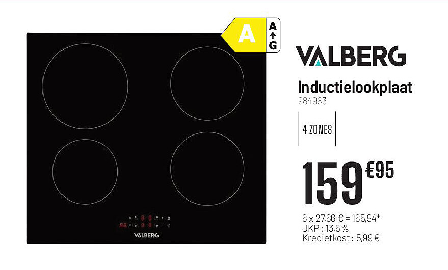 Valberg Inductielookplaat