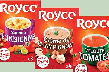 Soupes instantanées Royco