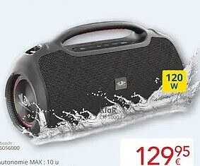 Bluetooth Boombox-Max BS-6000BLK