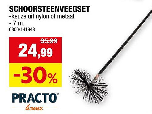 SCHOORSTEENVEEGSET