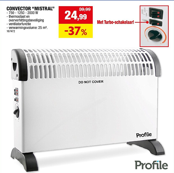 CONVECTOR “MISTRAL”
