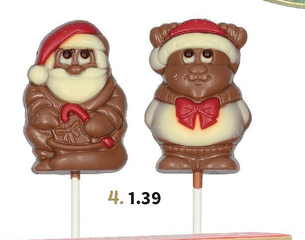 Chocolade lollie 30 gram