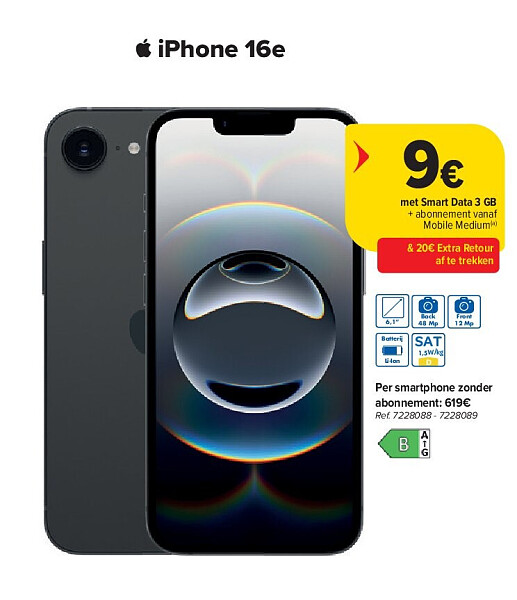iPhone 16e