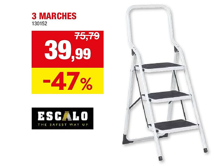 ESCABELLE 3 MARCHES