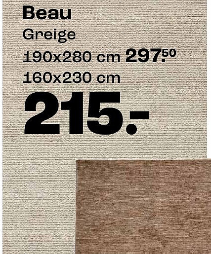 Vloerkleed Beau