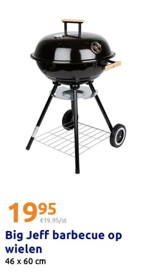 Big Jeff barbecue op wielen