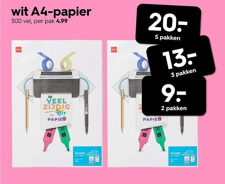 wit A4-papier