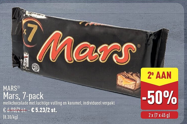 Mars, 7-pack