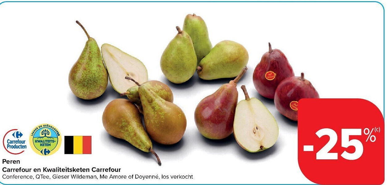 Peren Carrefour en Kwaliteitsketen Carrefour