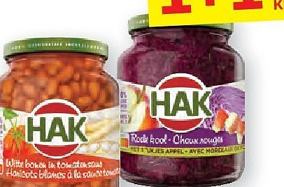 Hak groenten in bokaal en appelmoes