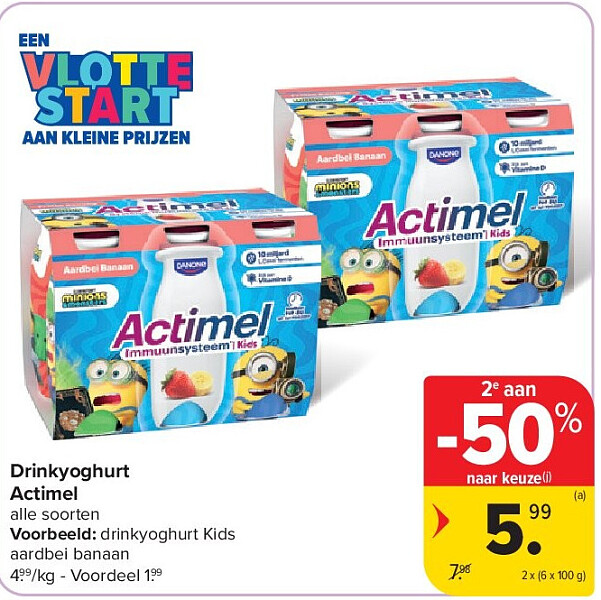 Drinkyoghurt Actimel