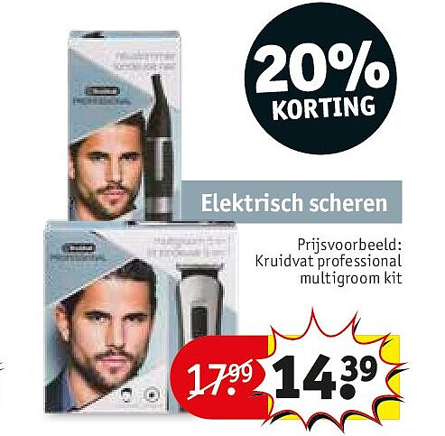 Kruidvat professional multigroom kit