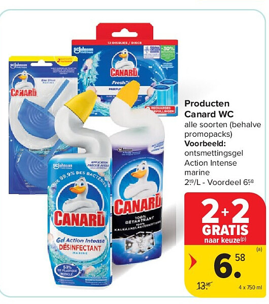 Producten Canard WC
