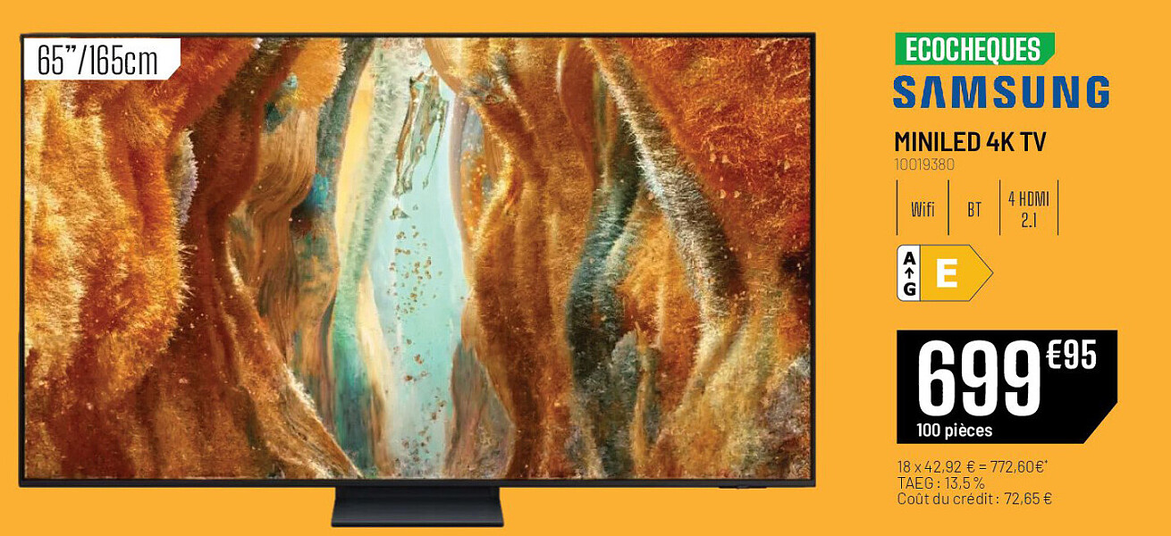 Samsung MINILED 4K TV