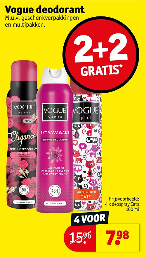 Vogue deodorant