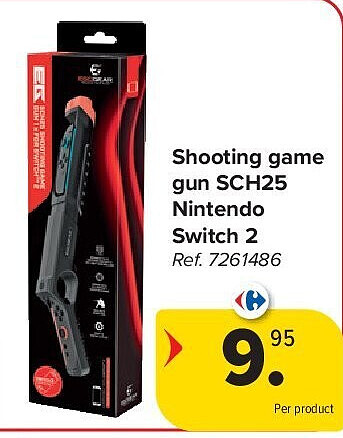 Shooting game gun SCH25 Nintendo Switch 2