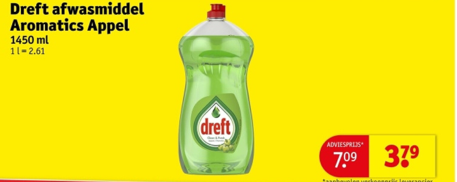Dreft afwasmiddel Aromatics Appel
