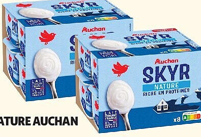 Skyr nature Auchan