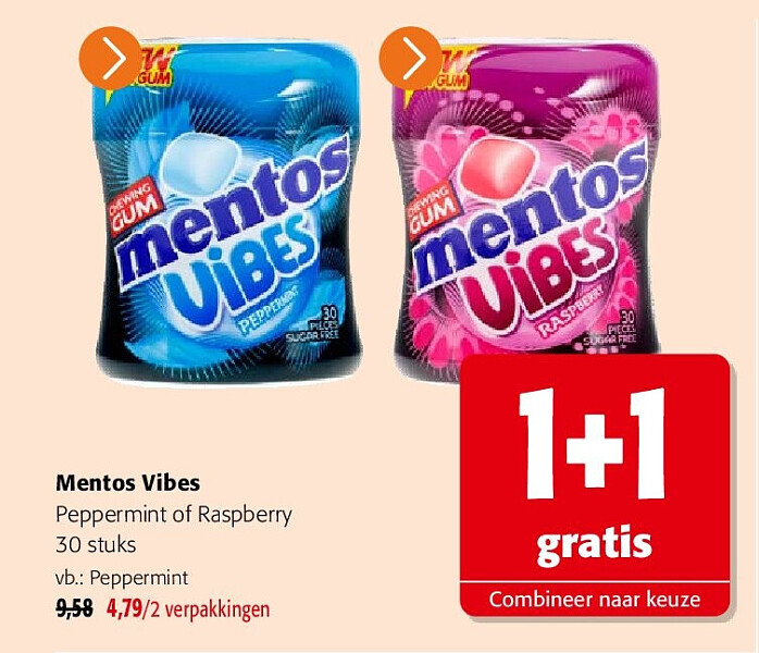 Mentos Vibes Peppermint