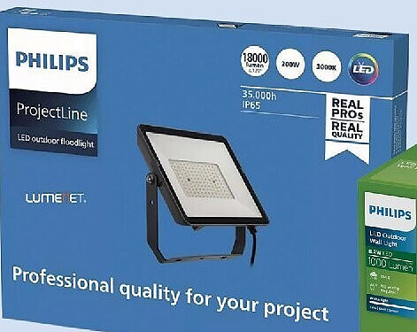 Philips ProjectLine LED buitenstraler met sensor