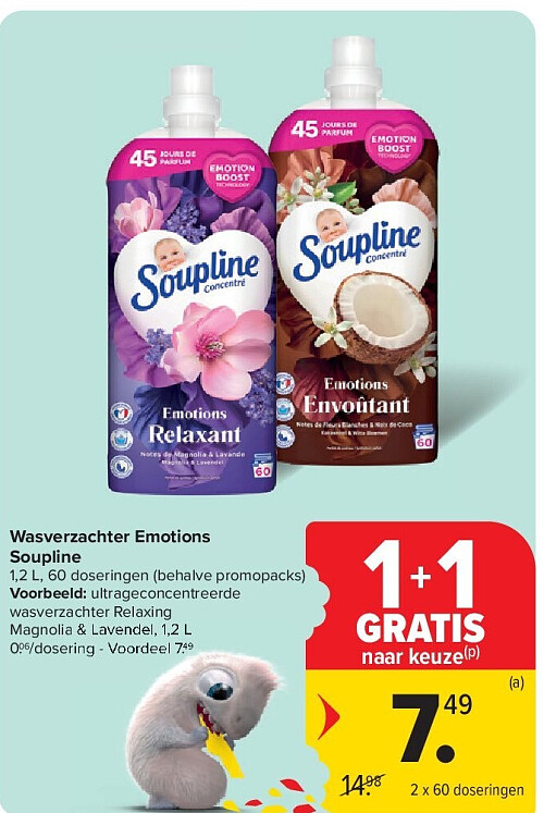 Wasverzachter Emotions Soupline