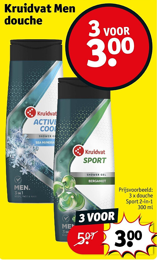 Kruidvat Men douche