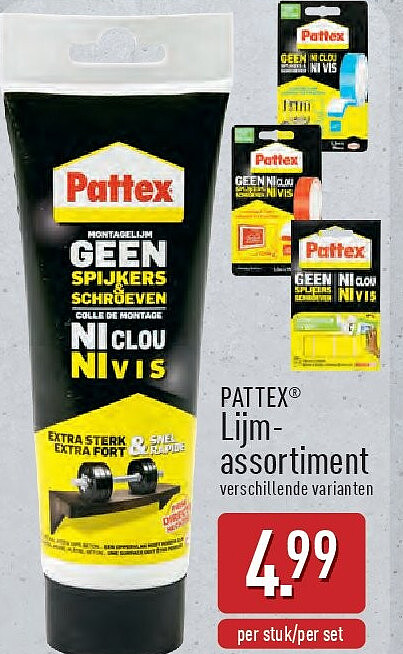 Lijmassortiment