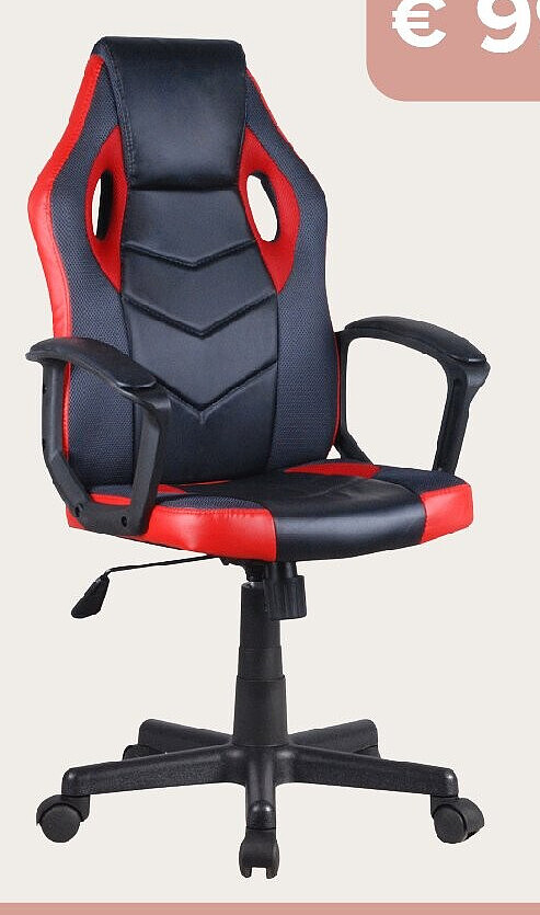 Gamingstoel zwart-rood