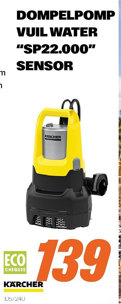 DOMPELPOMP VUIL WATER “SP22.000” SENSOR