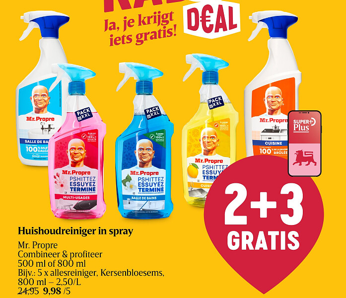 Huishoudreiniger in spray