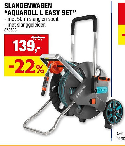 SLANGENWAGEN “AQUAROLL L EASY SET”
