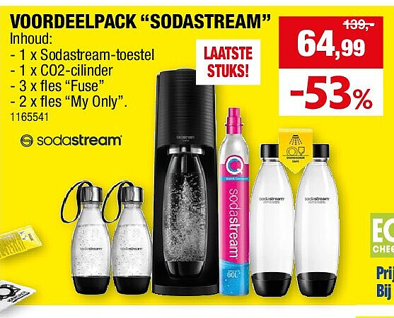 VOORDEELPACK “SODASTREAM”