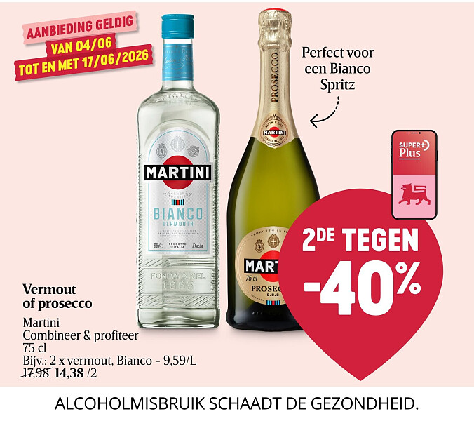 Vermout of prosecco