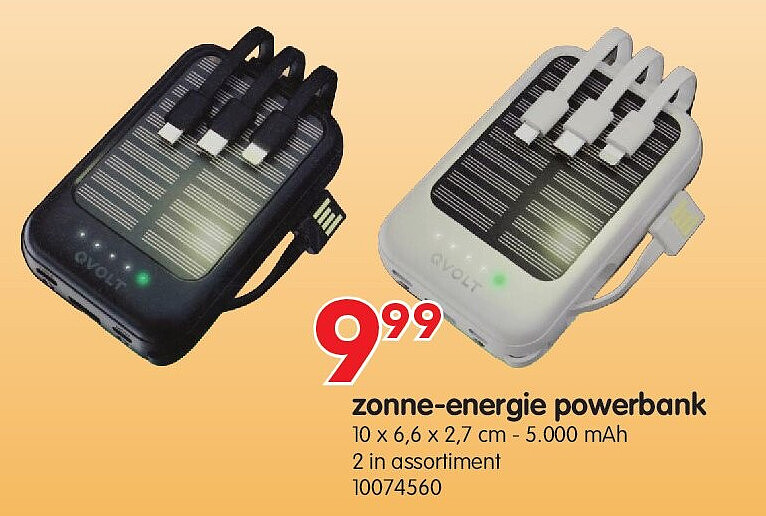 zonne-energie powerbank