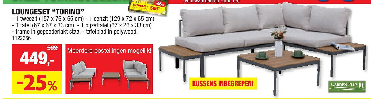 LOUNGESET “TORINO”